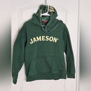 160. Jameson Whiskey Kangaroo Sweatshirt – Green – Size Medium